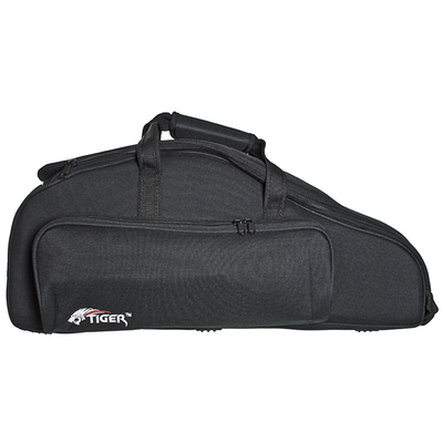 Tiger Alto Saxophone Case - Black Lightweight Strong Sax Case