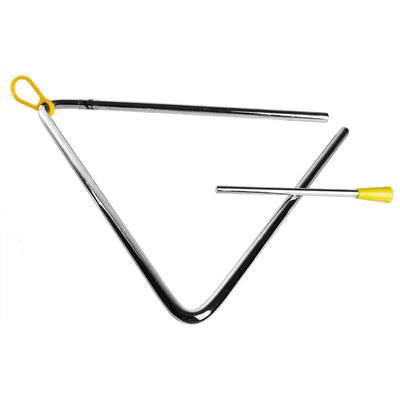 TIGER TRI14-MT 20CM Steel Triangle Instrument Complete with Beater