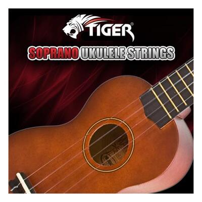 Tiger Soprano Ukulele Strings - Regular Tension Nylon Uke Strings