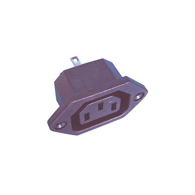 IEC Female Panel Mounting Socket 10 Amp