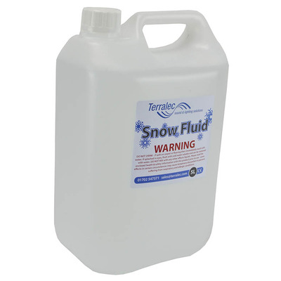 Snow Fluid 5L High Grade Formula for Professional Use in Snow and Foam Effect Machines by PFX