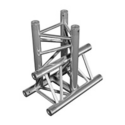 Aluminium Trussing TRIO 290 3-Way Corner T Vertical