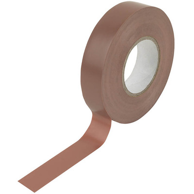 PVC Insulation Tape Brown - 19mm x 33m