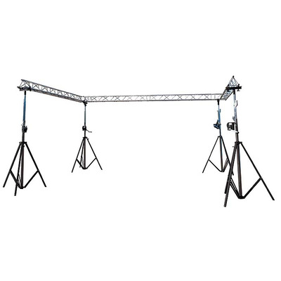 Heavy Duty Lighting Gantry with Trussing and Winch Stands 4 x 3M