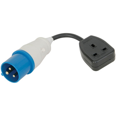 CEE 16 Amp To 13 Amp Socket