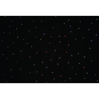 6 x 3m Tri LED Star Cloth