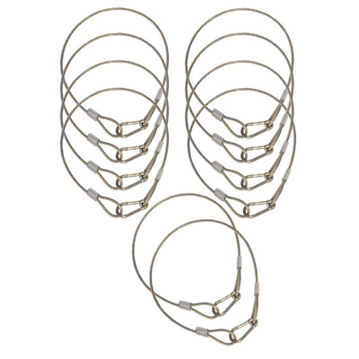 75cm Safety Wire 20Kg - 10 Pack