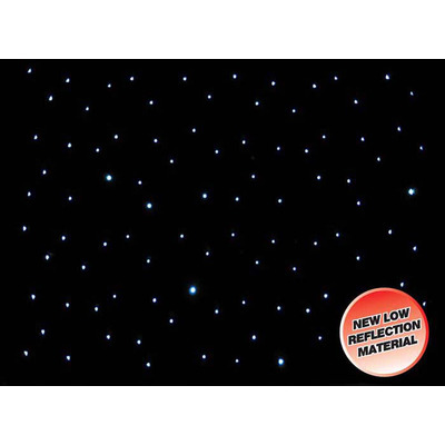 LED Star Cloth - Cool White 3 x 6m DMX