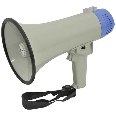 Megaphone 10 Watt with Siren 600m Projection