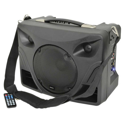 Portable Desk Top PA System with 2 Handheld Radio Mics