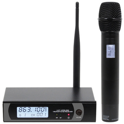 UHF Handheld Radio Microphone System (863.1Mhz)