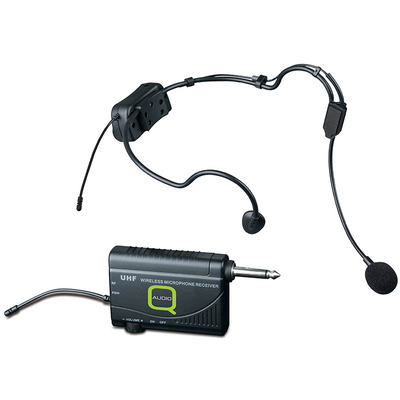 UHF Wireless Headset Radio Mic by Q-Audio