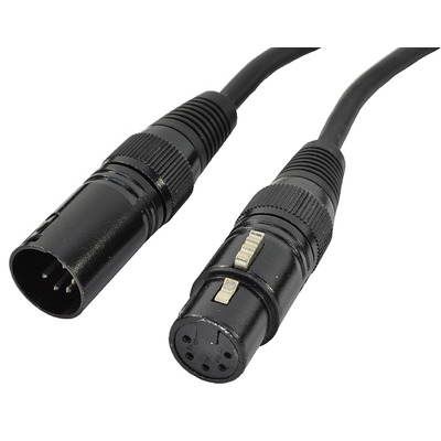 5 Pin XLR To XLR DMX Cable 6M