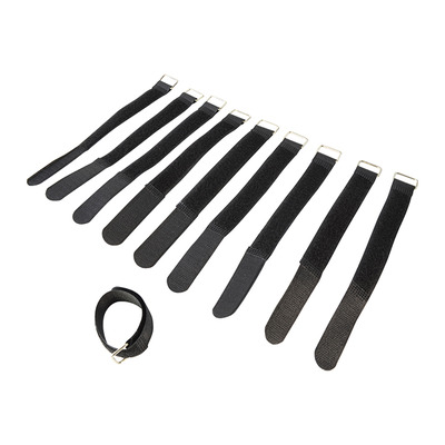 Cable Ties With Hook And Loop Fastening 16 x 200mm Pack of 10