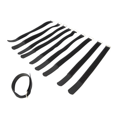 Cable Ties With Hook And Loop Fastening 20 x 200mm Pack of 10