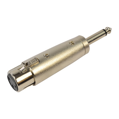 XLR Female to Mono 1/4 (6.35mm) Jack Adaptor