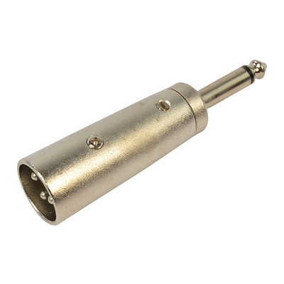 XLR Male to Mono Jack Adaptor