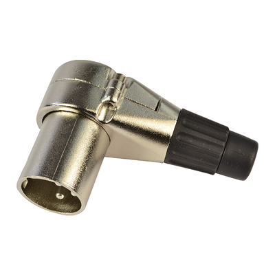 XLR Connector Right Angle Style Male