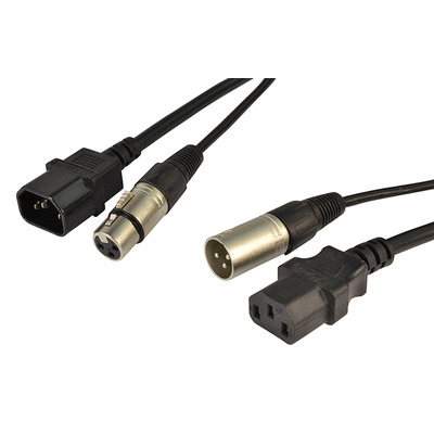 Audio & Power Cable 5M XLR and IEC - IEC