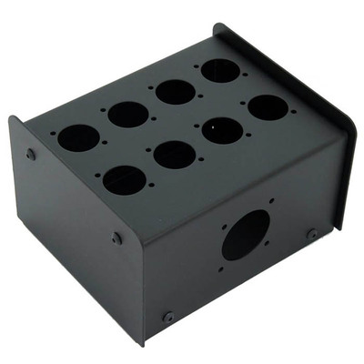 Stage Box Punched for D Series Connectors 8 Hole