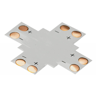 LED Strip Connector Monochromatic X Type