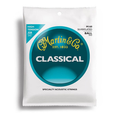 Martin M160 Classic Guitar Strings .028-.043