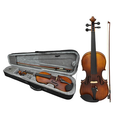 Classical Electric Violin Kit with Bow, Case & Rosin by Sotendo