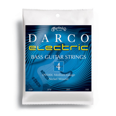 Martin D9500L Electric 4 String Bass Strings Medium