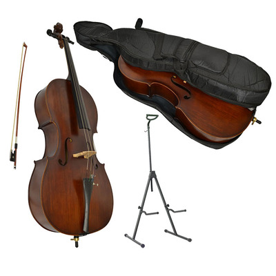 Sotendo 1/2 Size Student Cello with Stand