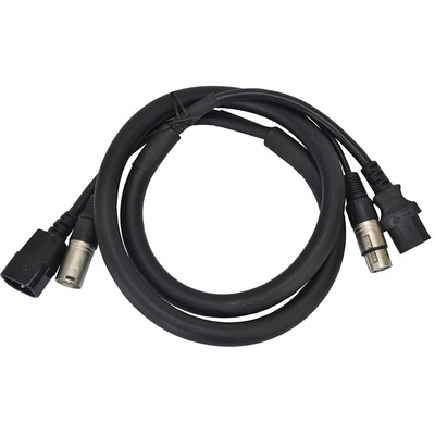 IEC - XLR Combined Cable 5M