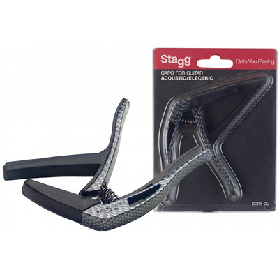 Acoustic/Electric Guitar Capo - Carbon Black finish