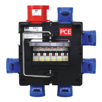 IMST Distribution Box 32A 415V In, 6 x 16A Out