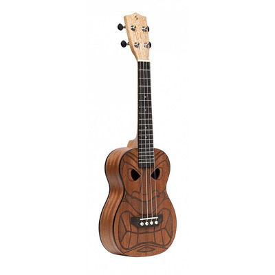 Stagg Tiki Series Concert Ukulele hardwood with Bag - Mena Design