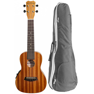 Islander Electro-Acoustic MC-4EQ Concert Ukulele + Free Padded Bag