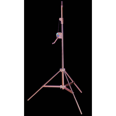 Doughty Nebula 42 Wind Up Lighting Stand 4.20 Metres - Chrome