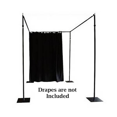 U Shape Drape Suspension System 3 x 9 x 3m