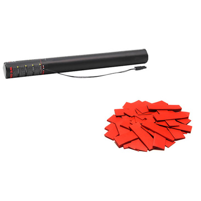 Electric Confetti Cannon 50cm Red