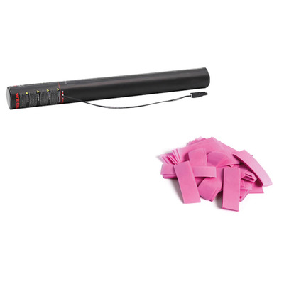 Electric Confetti Cannon 50cm Pink