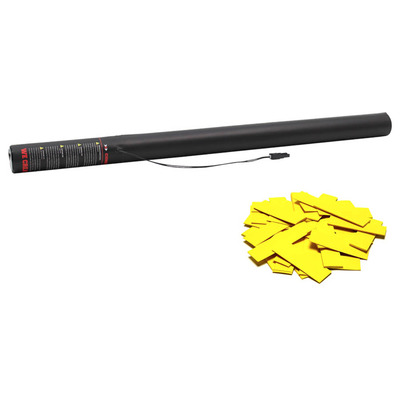 Electric Confetti Cannon 80cm Yellow