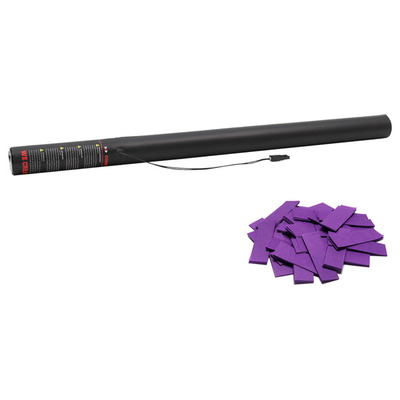 Electric Confetti Cannon 80cm Purple