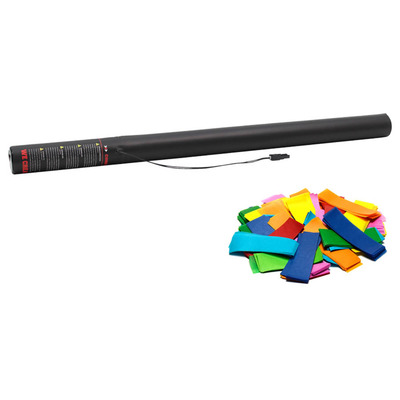 Electric Confetti Cannon 80cm Multi Coloured