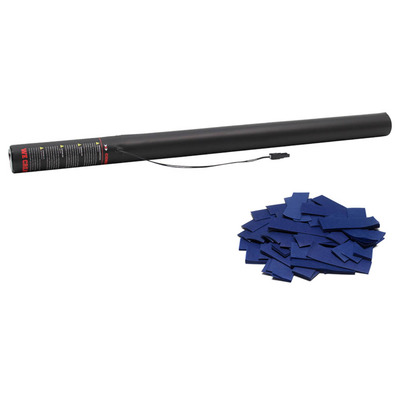 Electric Confetti Cannon 80cm Dark Blue