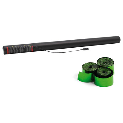 Electric Metallic Streamer Cannon 80cm Green