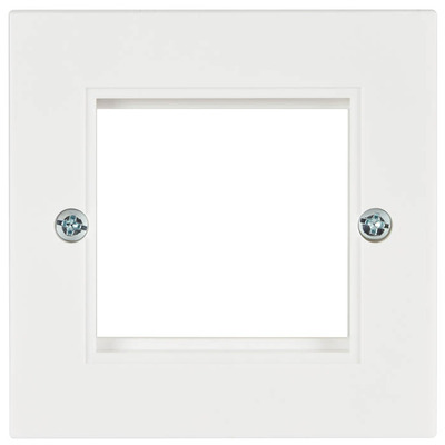 Single Gang Wall Plate Frame for 2 Modules