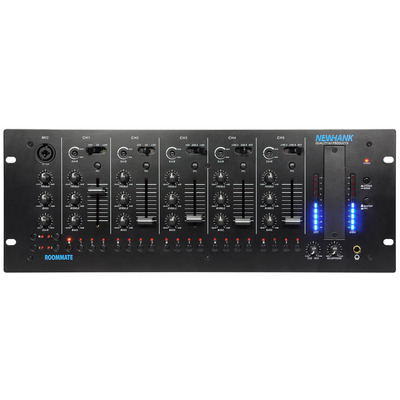 NewHank Room-Mate 4 Zone Stereo Mixer - 6 Inputs