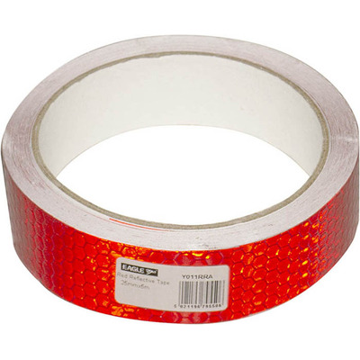 Self Adhesive Reflective Tape 5m - Red