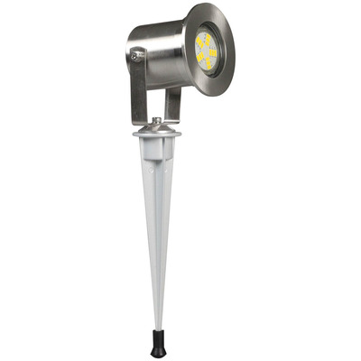 Spiked Multi Angle Outdoor Garden Spotlight GU4 12V