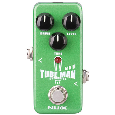 NUX Tube Man MKII Overdrive Guitar Effects Pedal