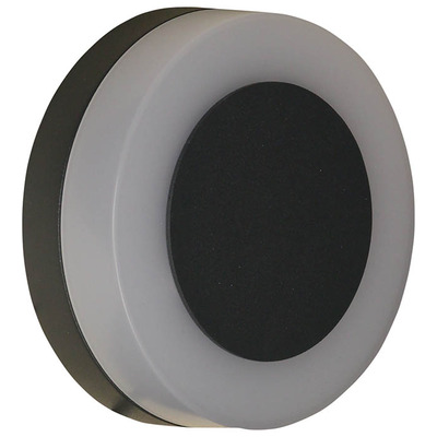 White and Black Round LED Wall Light 240V