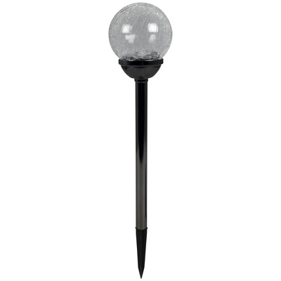 Solar RGBWW LED Spike Light - Black